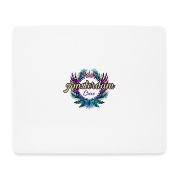 Amsterdam Crew Holidays - Mouse Pad (horizontal) - white - Front