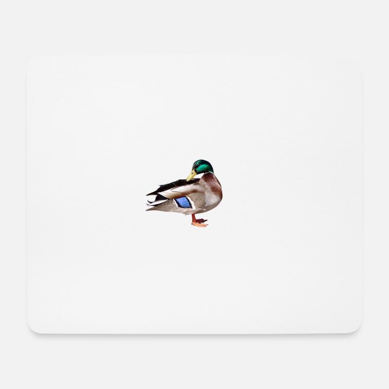 duck - Mouse Pad (horizontal) - white