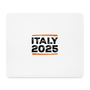 Italien 2025 Spruch - Mousepad (Querformat) - Weiß - Vorne