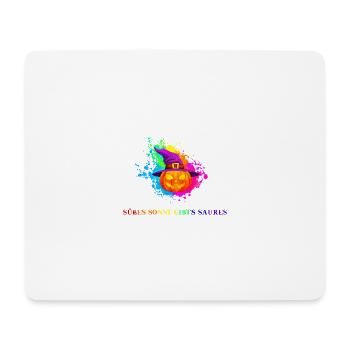 Halloween Süßes sonst gibt's Saures Geschenkidee - Mousepad (Querformat) - Weiß - Vorne