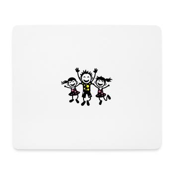 Groupe de maternelle Kids Joy - Tapis de souris (format paysage) - blanc - Devant