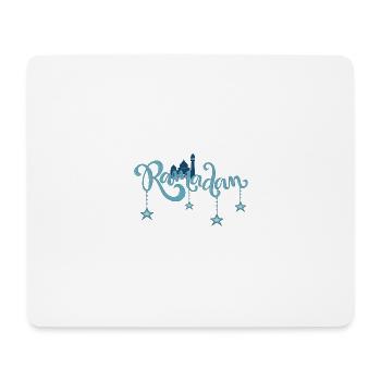 Ramadan Mubarak muslim islam Fasten moslem Allah - Mousepad (Querformat) - Weiß - Vorne