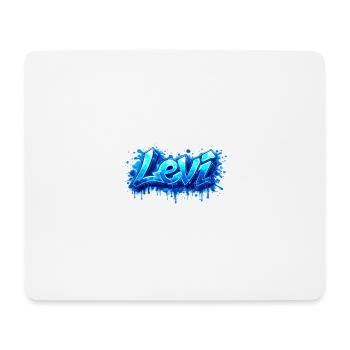 LEVI GRAFFITI NAME FOR PERFECT GIFT PRINTABLE - Mouse Pad (horizontal) - white - Front