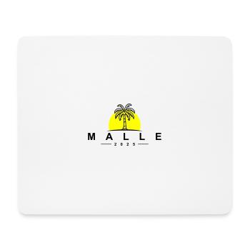 Malle 2025 - Mousepad (Querformat) - Weiß - Vorne