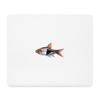 Rasbora Klinowa, Trigonosigma heteromorpha, - Mousepad (Querformat) - Weiß - Vorne
