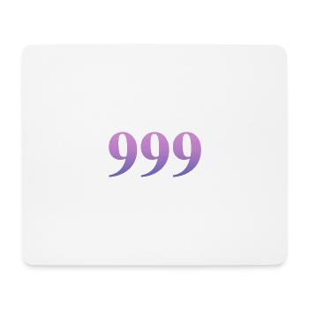 Angel Numbers |999|. - Mouse Pad (horizontal) - white - Front