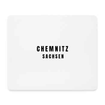 Chemnitz, Saxe - Tapis de souris (format paysage) - blanc - Devant