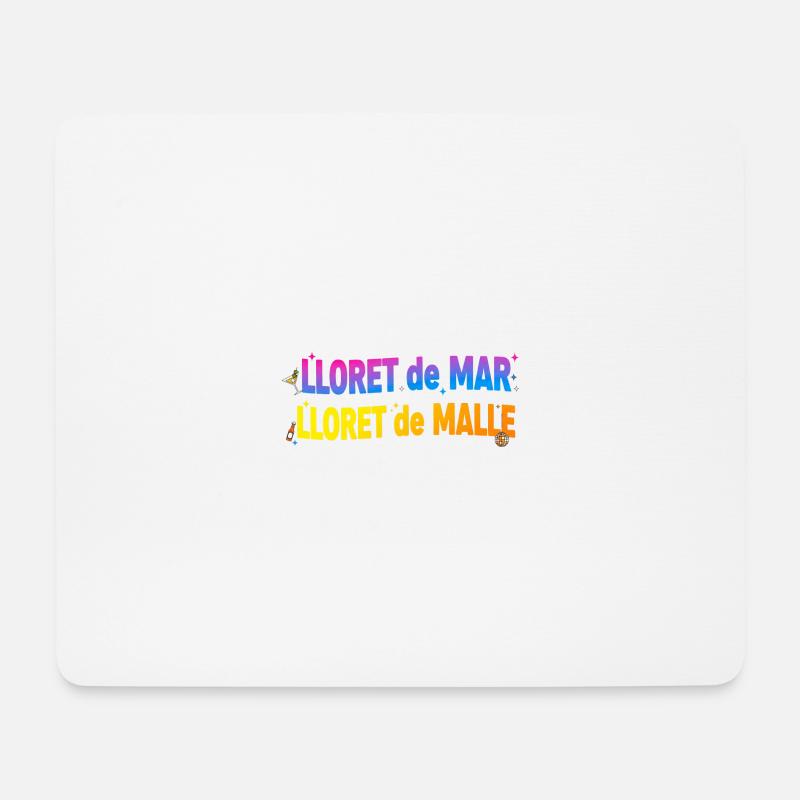 Colossos LLoret - Mouse Pad (horizontal) - white