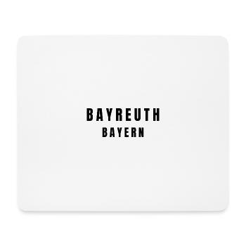 Bayreuth Bavière - Tapis de souris (format paysage) - blanc - Devant