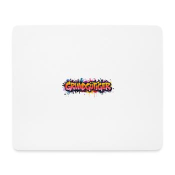 Grundgütger Graffiti Neon-Explosion - Mousepad (Querformat) - Weiß - Vorne