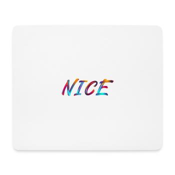 gentil - Tapis de souris (format paysage) - blanc - Devant