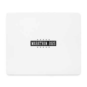 Marathon 2025 Sport - Mouse Pad (horizontal) - white - Front