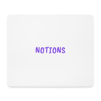 NOTIONS - Mouse Pad (horizontal) - white - Front