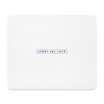 Apres Ski Party Crew - Mousepad (Querformat) - Weiß - Vorne