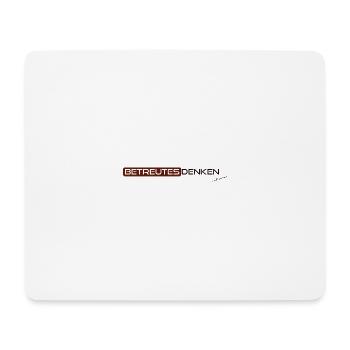 Supervised thinking, but not with me. - Mouse Pad (horizontal) - white - Front