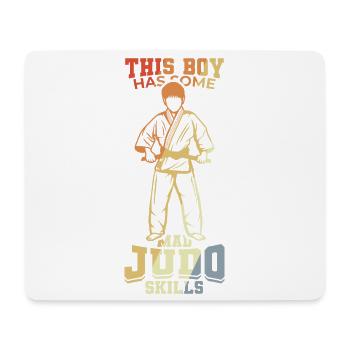 Judo Child - Mouse Pad (horizontal) - white - Front