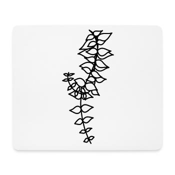 Usine suspendue 2 - Tapis de souris (format paysage) - blanc - Devant