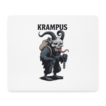 Test Krampus Knecht Ruprecht Perchten Nikolaus - Mousepad (Querformat) - Weiß - Vorne
