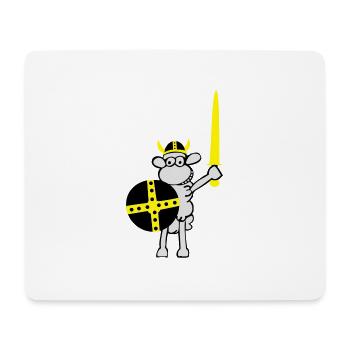 wikinger3 - Mousepad (Querformat) - Weiß - Vorne