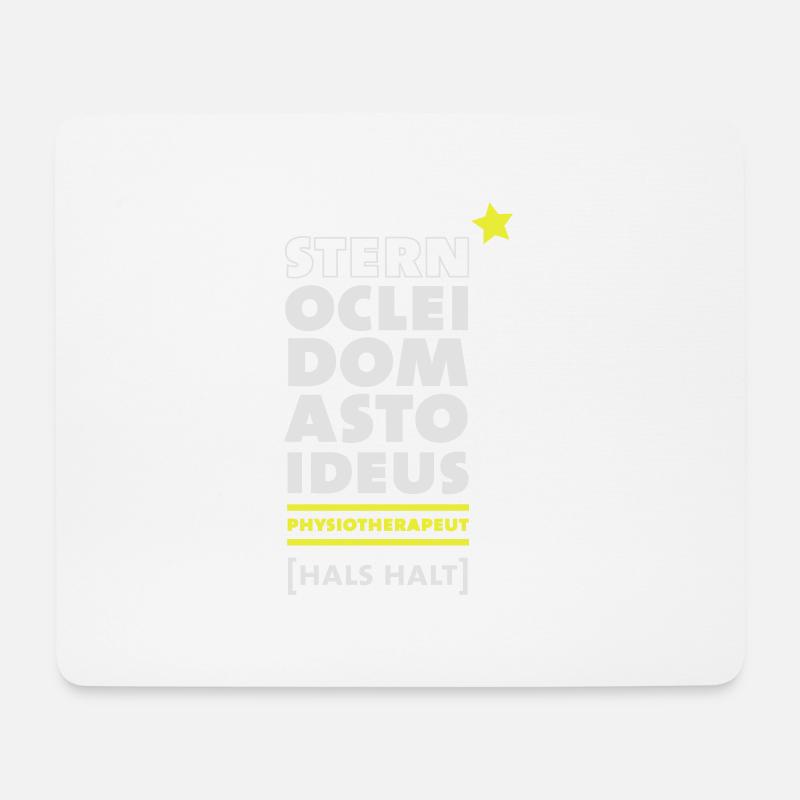 Physiotherapeut - Mousepad (Querformat) - Weiß