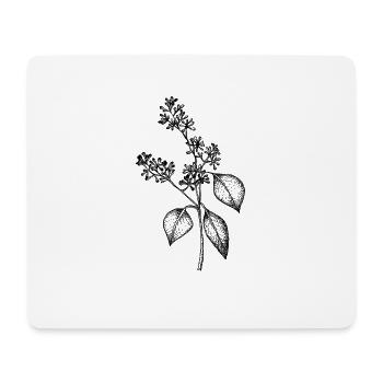 Eucalyptus - Tapis de souris (format paysage) - blanc - Devant