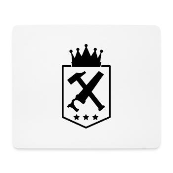 handwerker___f1 - Tapis de souris (format paysage) - blanc - Devant