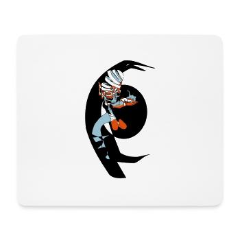 Geist - Mousepad (Querformat) - Weiß - Vorne