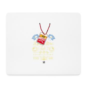 Après Ski Party Design Apres Ski Profi - Mousepad (Querformat) - Weiß - Vorne