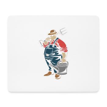 Farmer, farmer, farmer - Mouse Pad (horizontal) - white - Front