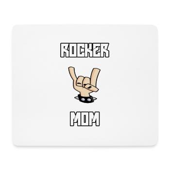 Rocker Mom - Mouse Pad (horizontal) - white - Front