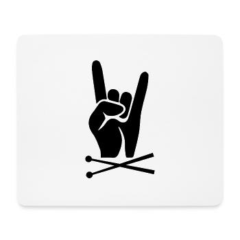 Rock and Roll Rock Music - Mouse Pad (horizontal) - white - Front