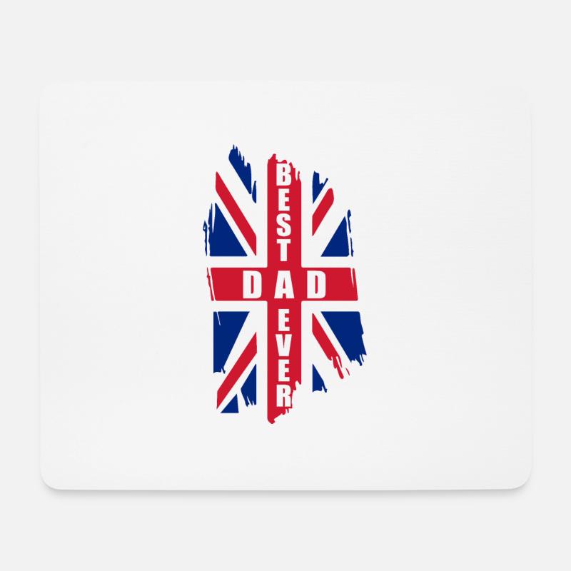 Bester Vater den es gib - Mousepad (Querformat) - Weiß