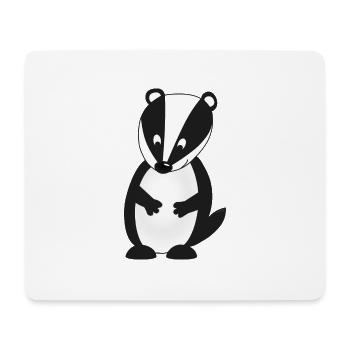 dachs - Mousepad (Querformat) - Weiß - Vorne