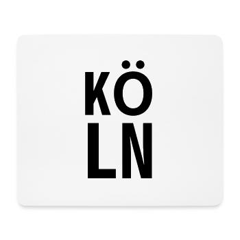 Köln - Mousepad (Querformat) - Weiß - Vorne