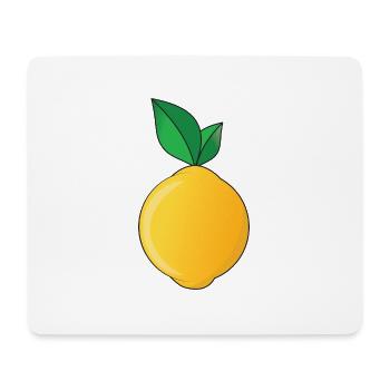 Limonade d’été au citron - Tapis de souris (format paysage) - blanc - Devant