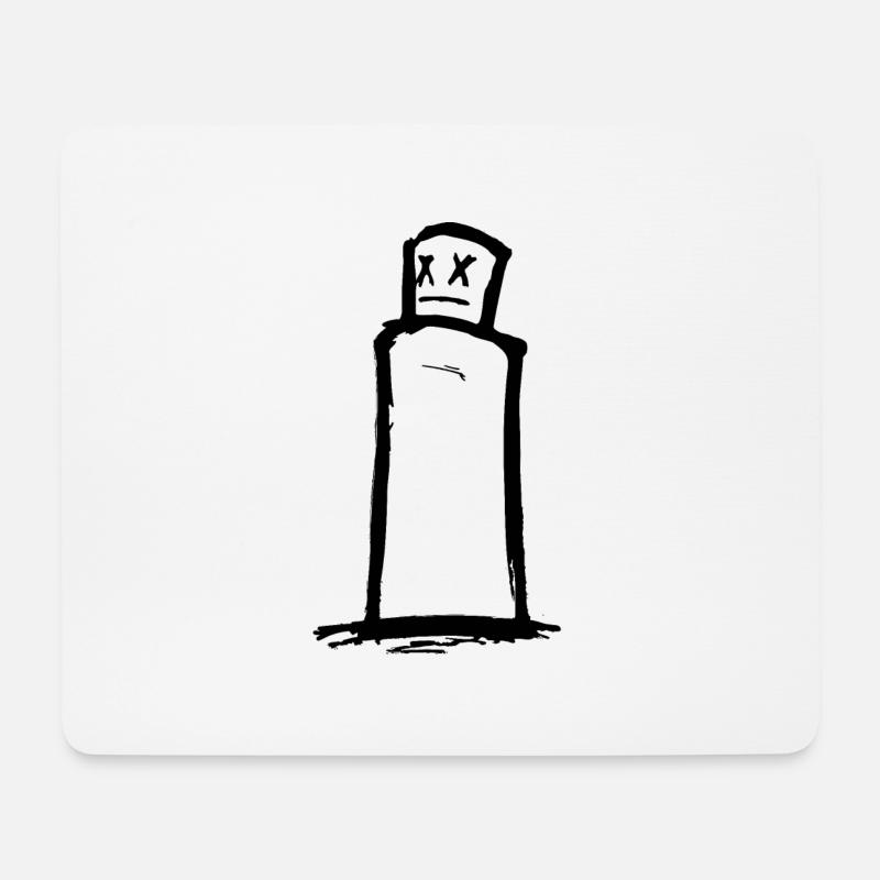 suedflair - Dosenblick - Mousepad (Querformat) - Weiß