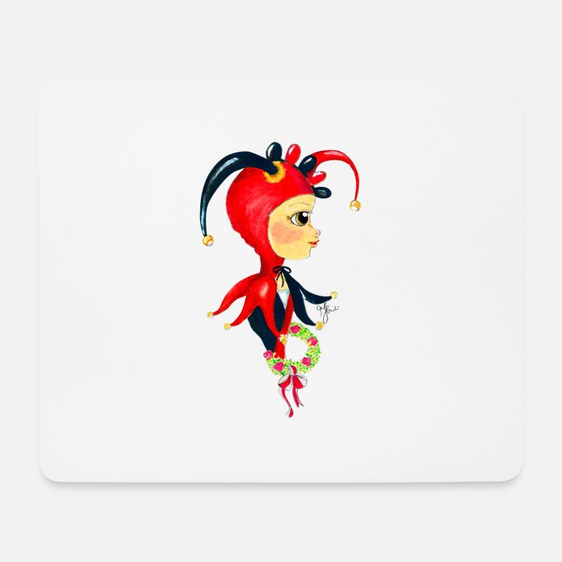 NARR - Mousepad (Querformat) - Weiß