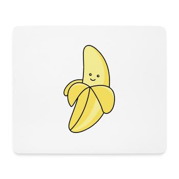 Bande dessinée banane - Tapis de souris (format paysage) - blanc - Devant