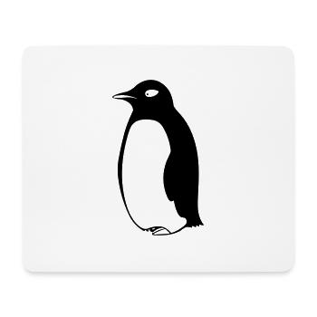 Pinguin - Mousepad (Querformat) - Weiß - Vorne