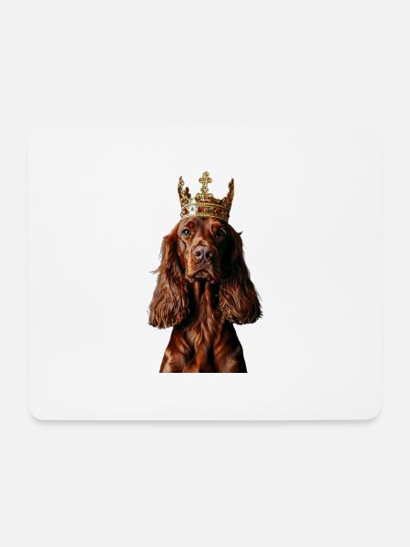 Irish Setter - Mousepad (Querformat) - Weiß