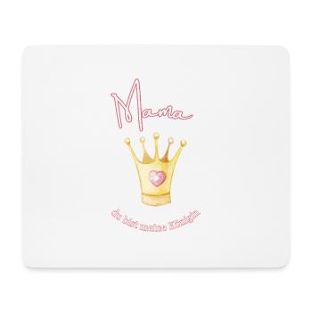 Mama - meine Königin. - Mousepad (Querformat) - Weiß - Vorne