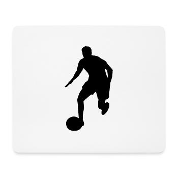 Football Player - Mousepad (Querformat) - Weiß - Vorne