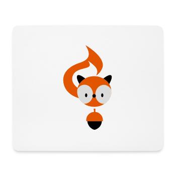 eichhoernchen_3f - Mouse Pad (horizontal) - white - Front