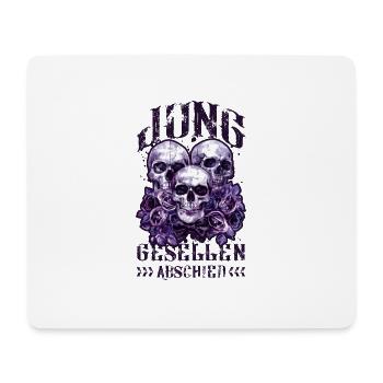 Junggesellenabschied Jga Skelett - Mousepad (Querformat) - Weiß - Vorne