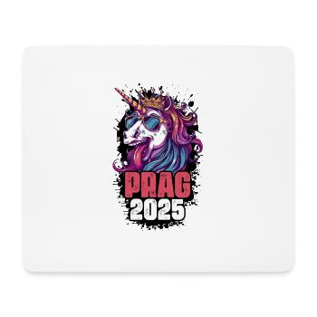 Prag 2025 Einhorn - Mousepad (Querformat) - Weiß - Vorne