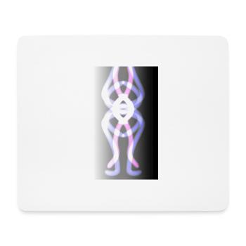 Figur, Fantasie, Muster - Mousepad (Querformat) - Weiß - Vorne