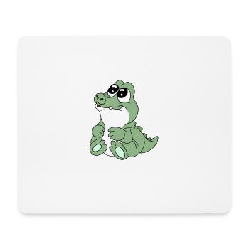 Baby Crocodiles Crocodiles - Mouse Pad (horizontal) - white - Front