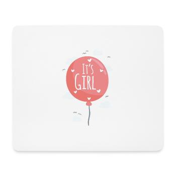 schwanger Baby Kind geboren Geburt Geschenkidee - Mousepad (Querformat) - Weiß - Vorne