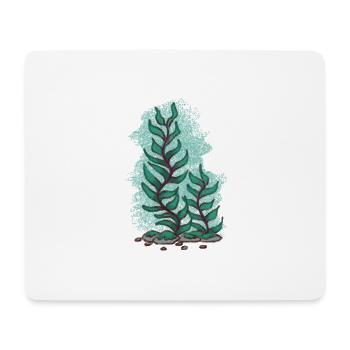 Kelp 1 - Mouse Pad (horizontal) - white - Front