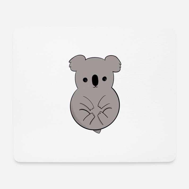 Entzückender Koala - Mousepad (Querformat) - Weiß